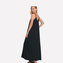 Load image into Gallery viewer, Cami Maxi Dress Black
